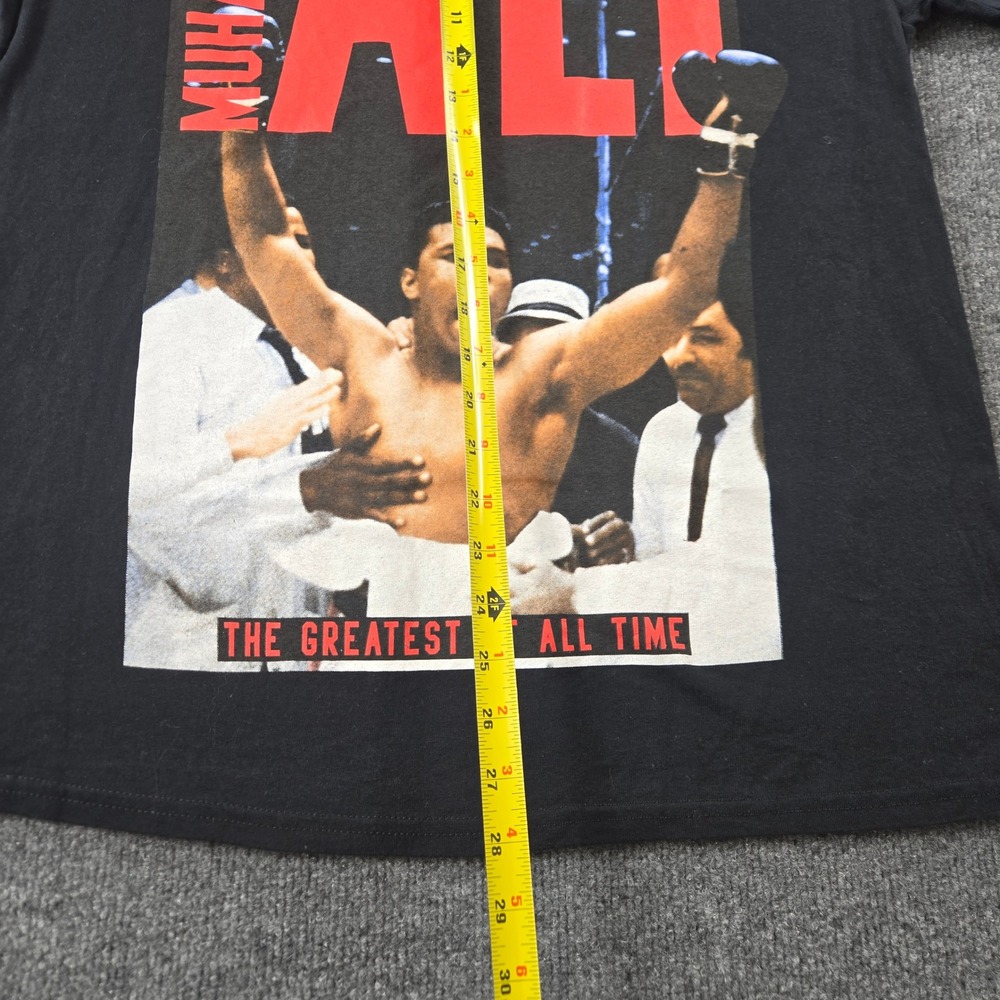 Muhammad Ali T-Shirt Mens Large Black World Champion Boxing Graphic Tee (T7) - Picture 8 of 10